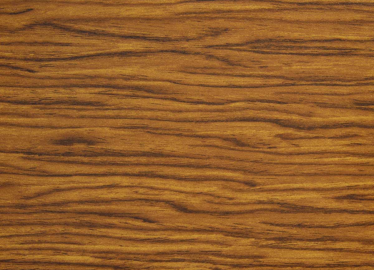 Holzdekor auf Aluminium - Iroko Oak