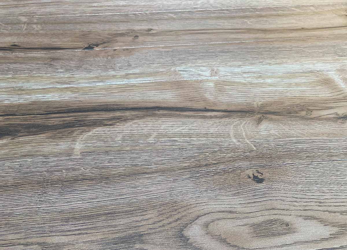 Holzdekor auf Aluminium - Stadelholz grau